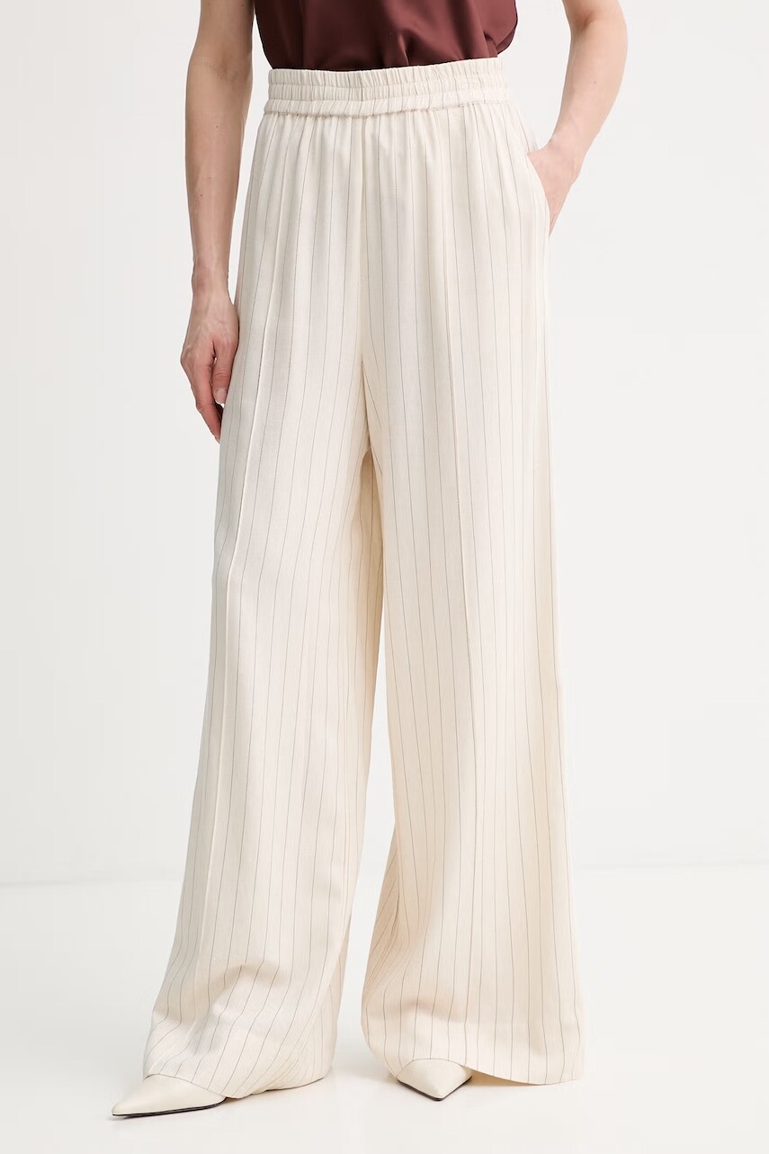 Gestuz nohavice dámske s prímesou ľanu