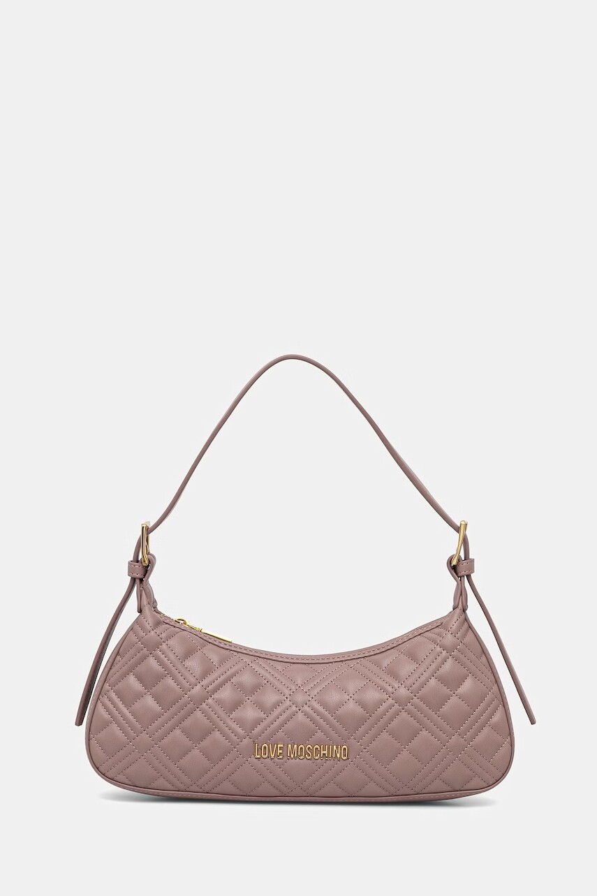 Love Moschino kabelka typu baguette dámska z imitácie kože