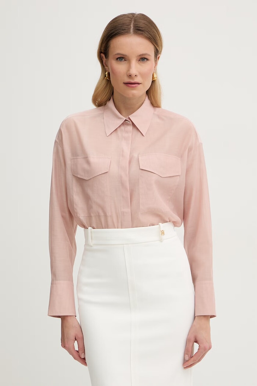 Marella dámska Košeľa s prímesou hodvábu FATE