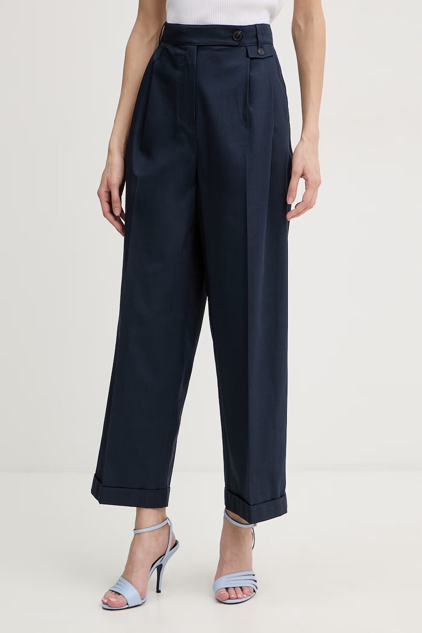 Max&Co. nohavice dámske bavlnené s elastanom MCOAFONE