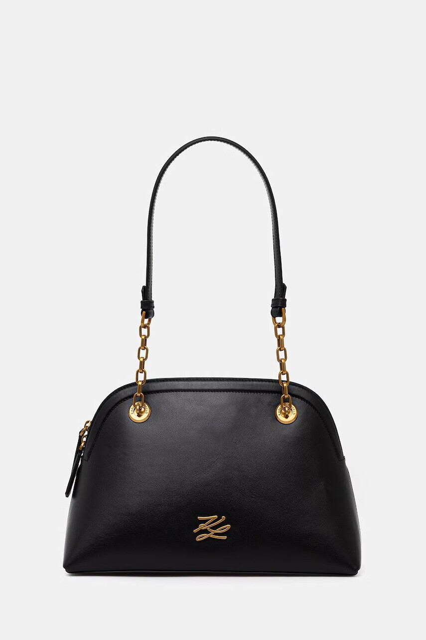 Karl Lagerfeld kabelka dámska kožená K/AUTOGRAPH