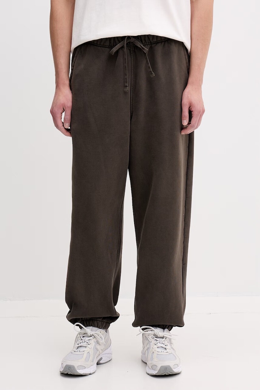 Vans teplákové nohavice pánske s bavlnou Premium LX Fleece