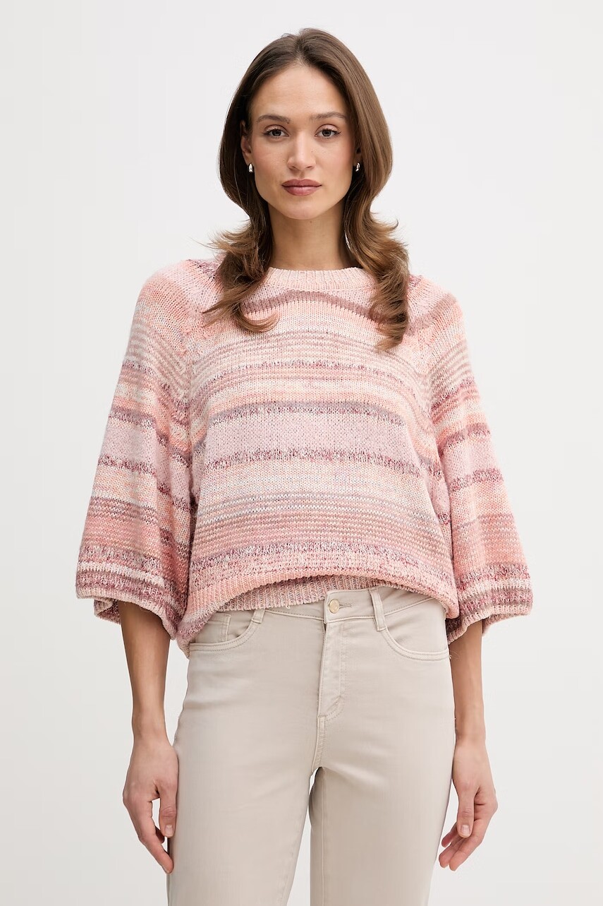 Mos Mosh sveter dámsky s prímesou vlny Edele