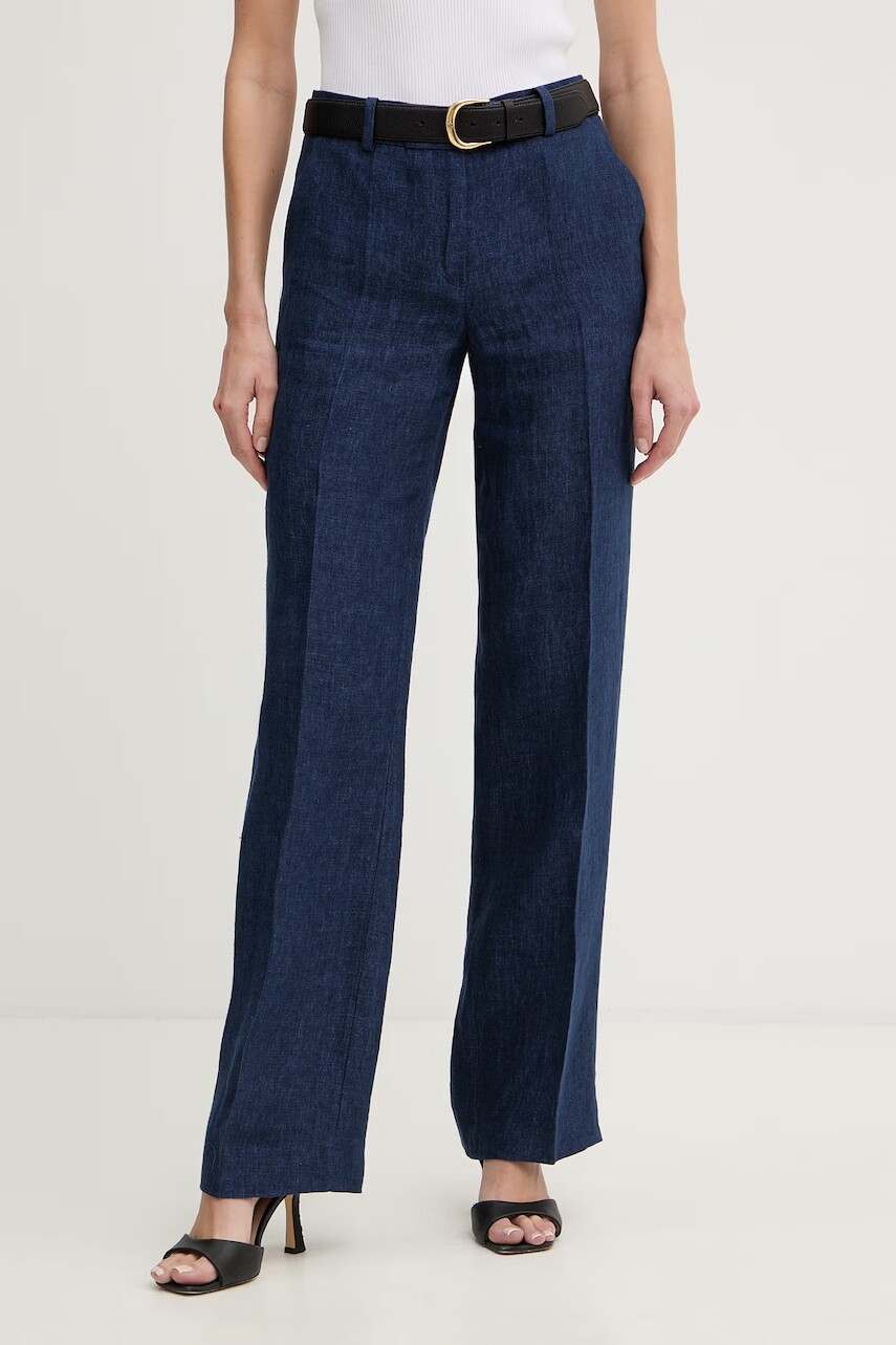 Luisa Spagnoli nohavice dámske ľanové Allegria