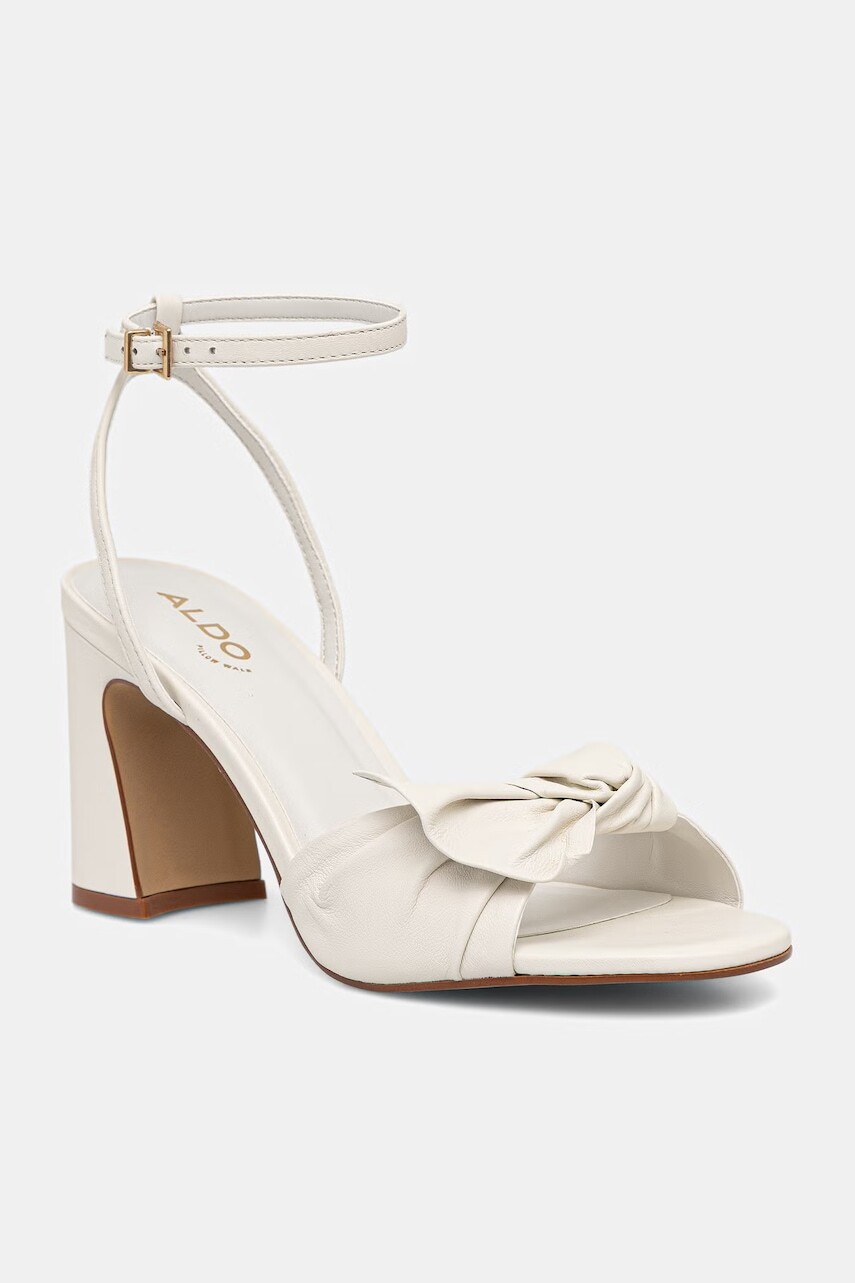 Aldo sandále na podpätku kožené ANGELKNOT