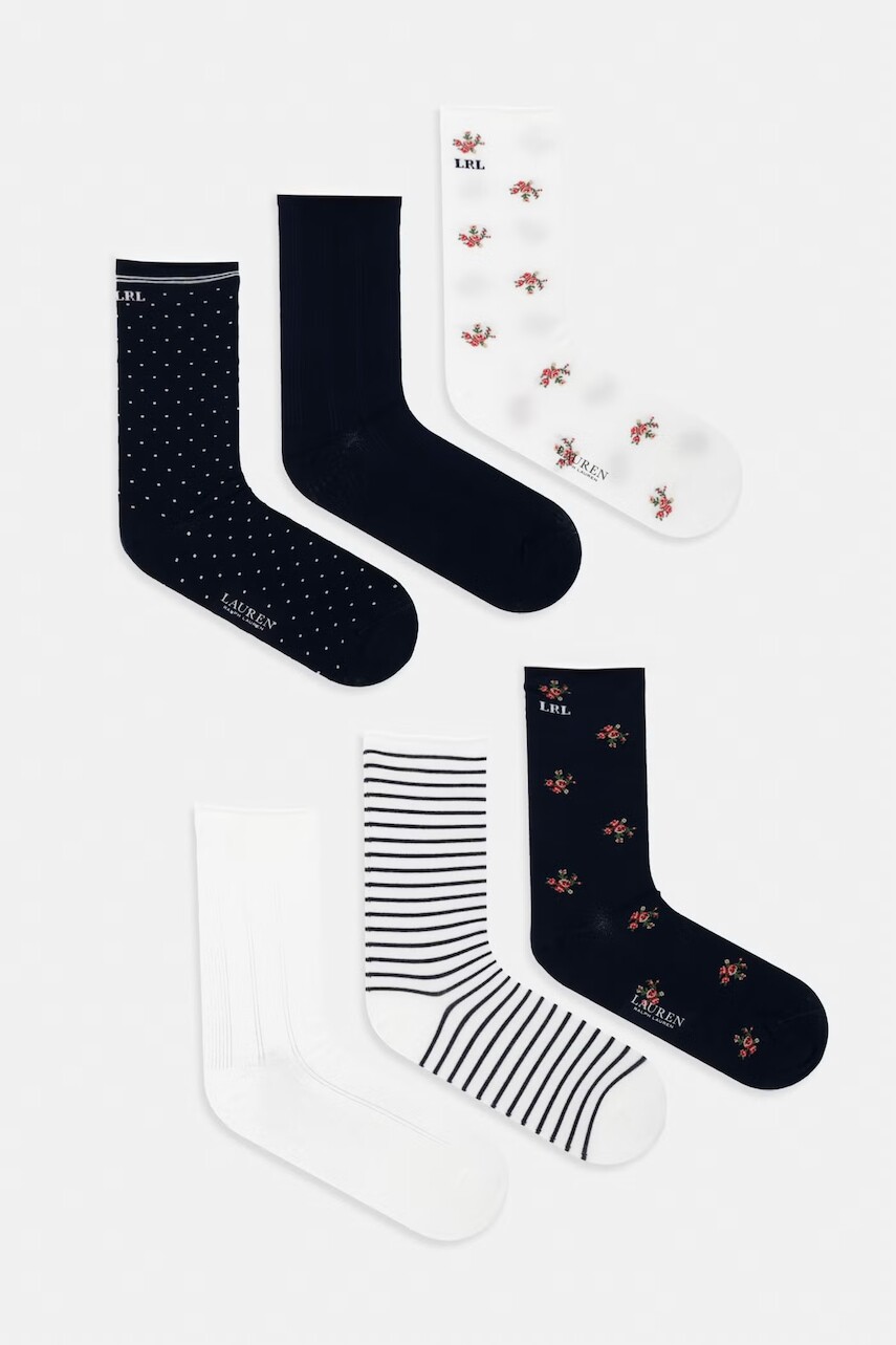 Lauren Ralph Lauren ponožky dámske 6-balenie