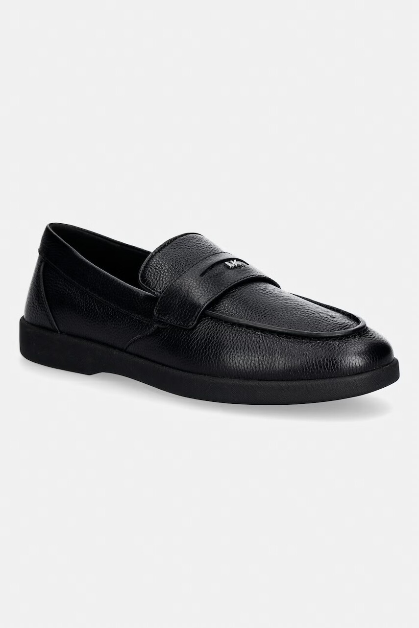 Michael Kors mokasíny pánske kožené Wesley Slip On