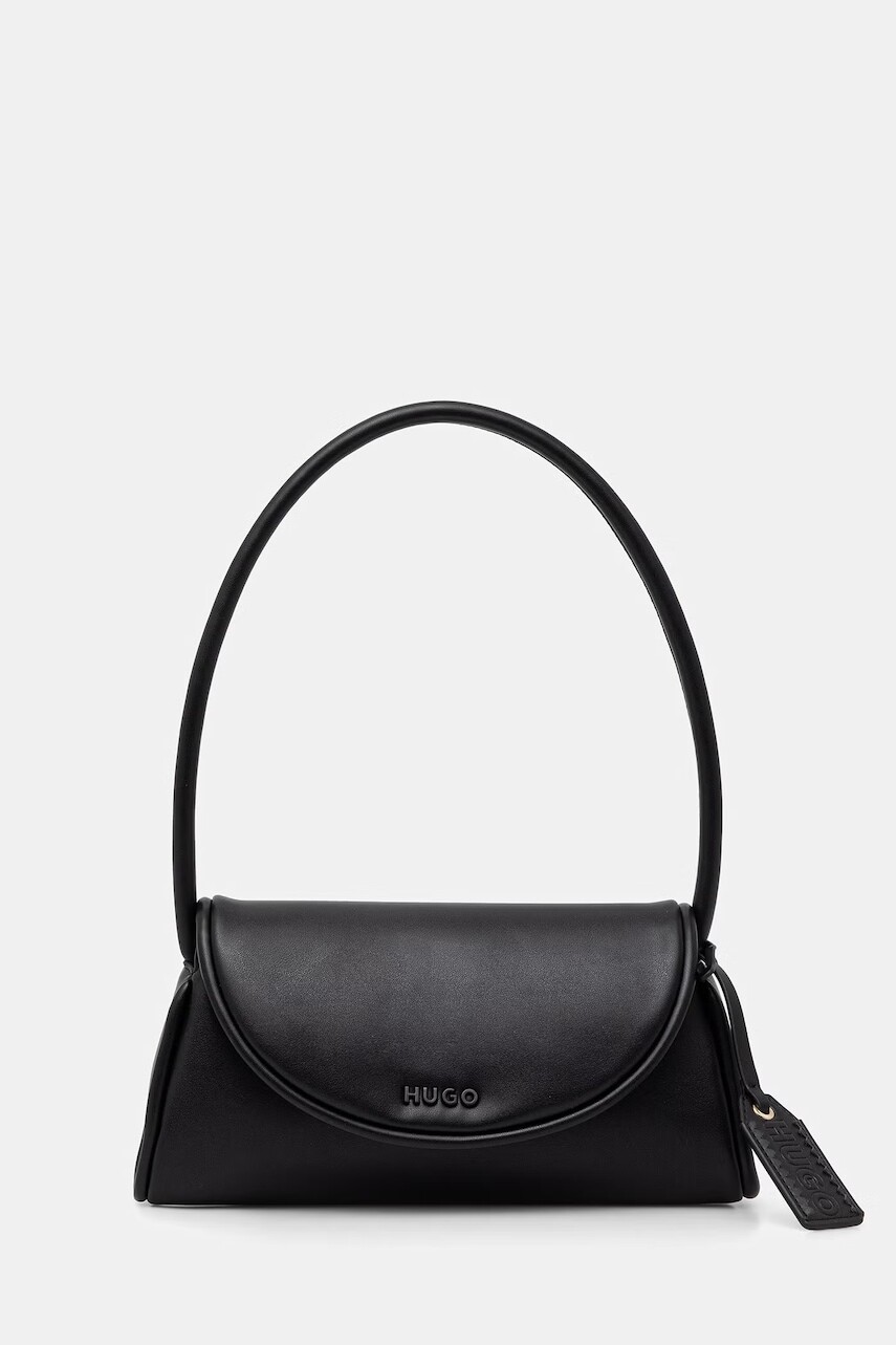 HUGO kabelka typu bageta dámska z imitácie kože Jodi Shoulder Bag