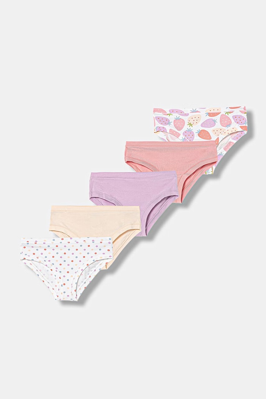 United Colors of Benetton nohavičky detské bavlnené s elastanom 5-pak