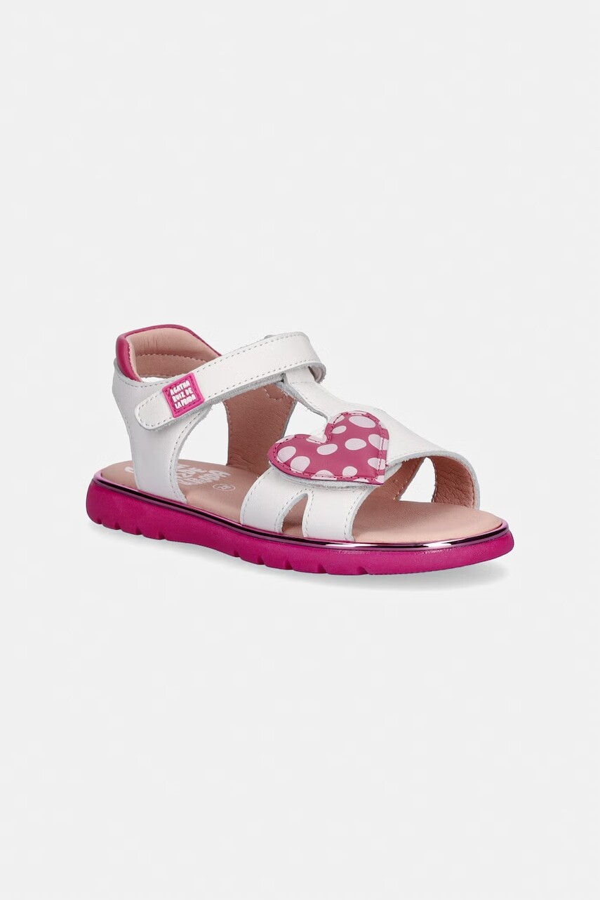 Agatha Ruiz de la Prada Sandále detské kožené