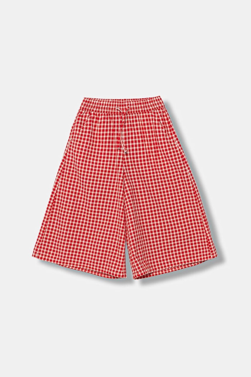 United Colors of Benetton nohavice wide leg detské bavlnené