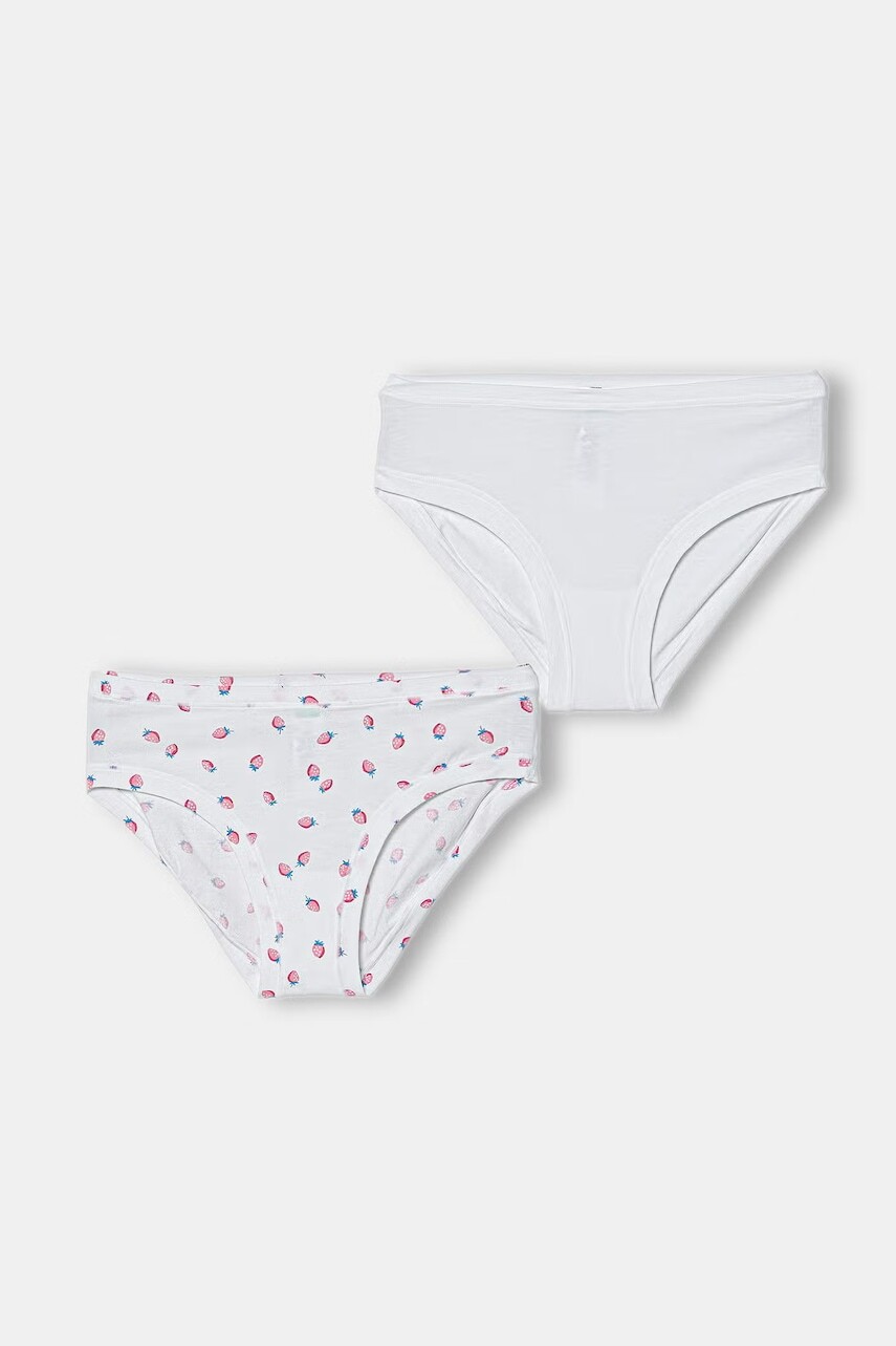 United Colors of Benetton nohavičky detské bavlnené s elastanom 2-pak