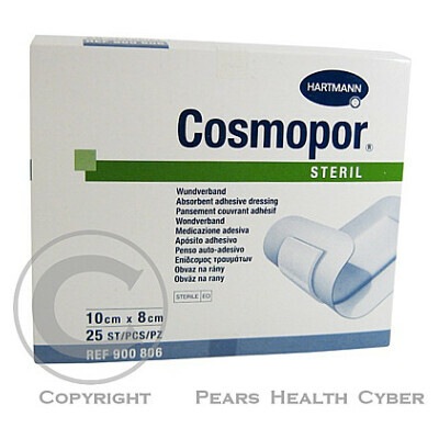 COSMOPOR STERILNÝ 20X10CM 25KS