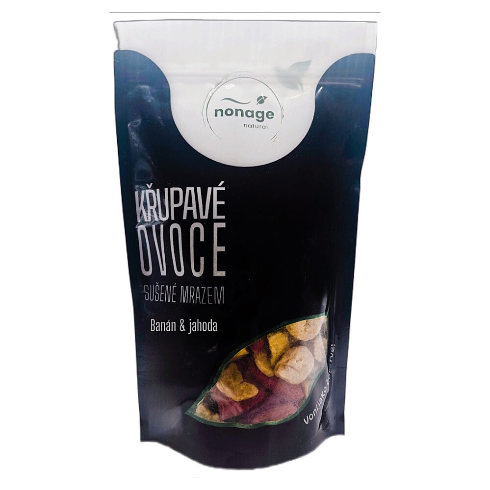 NONAGE Lyofilizovaný mix banán & jahoda 80 g