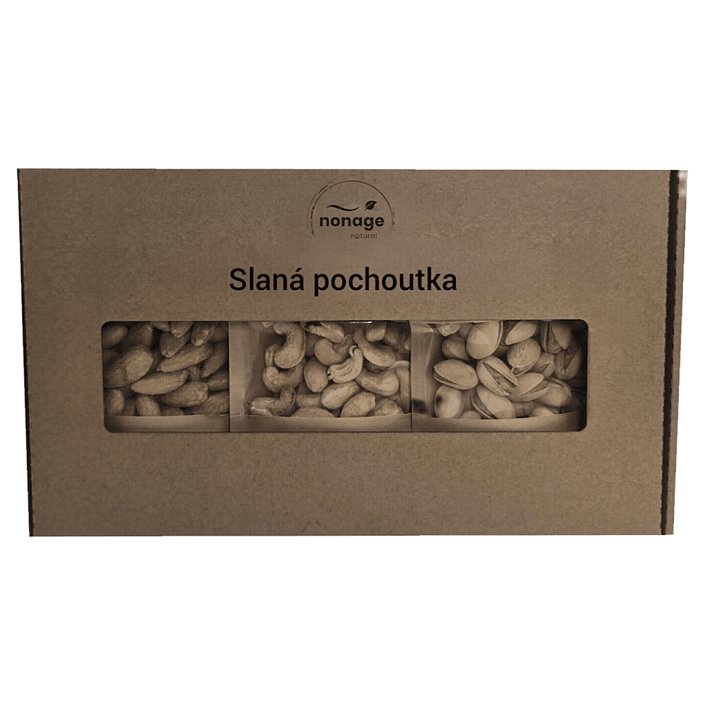NONAGE Slaná pochúťka darčekový set 300 g