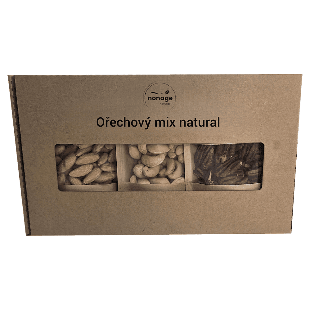 NONAGE Orechový mix natural darčekový set 300 g