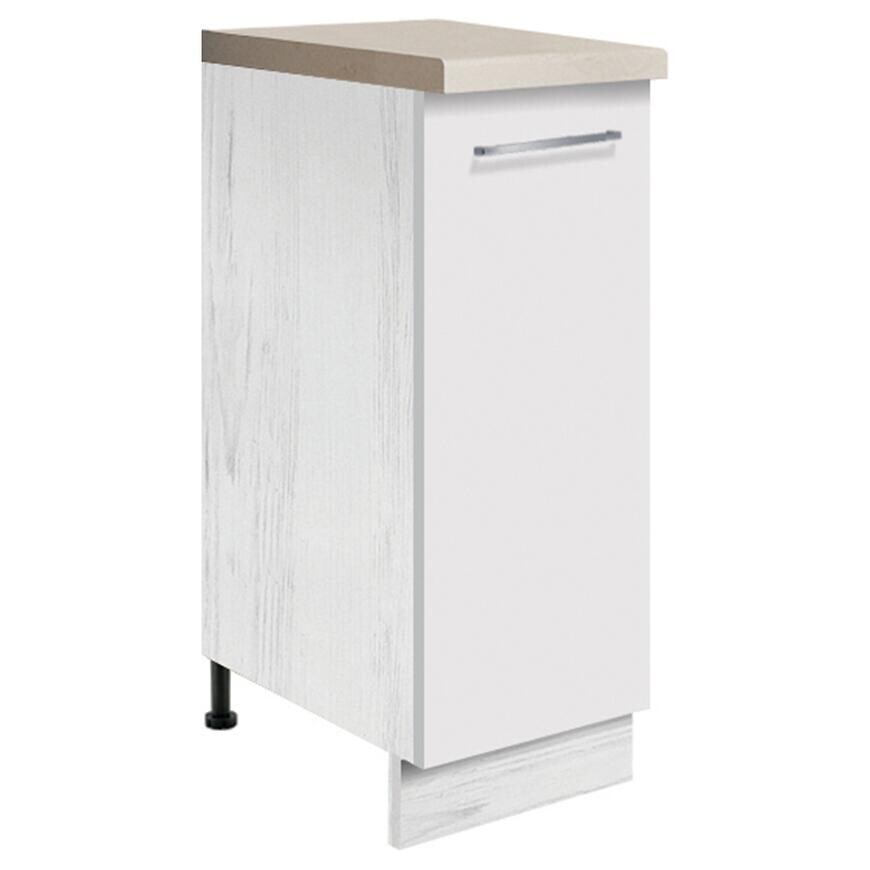 Kuchynská skrinka Creativa 26D + cargo biela