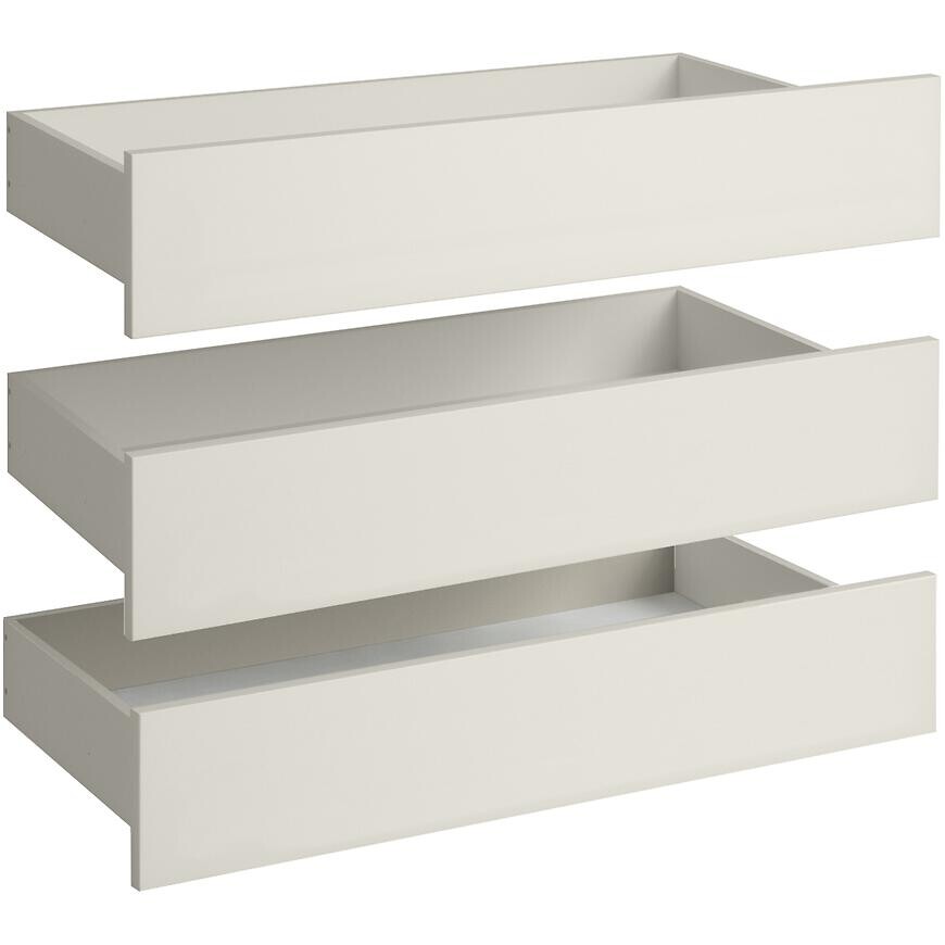 Sada zásuviek do šatníka Braga 1 (3 KS) kašmír