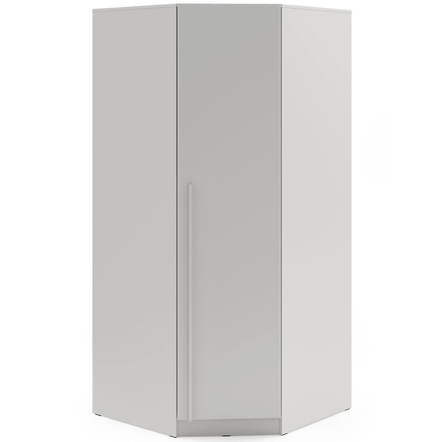 Skriňa Braga 4 (L/P) platinovo sivá