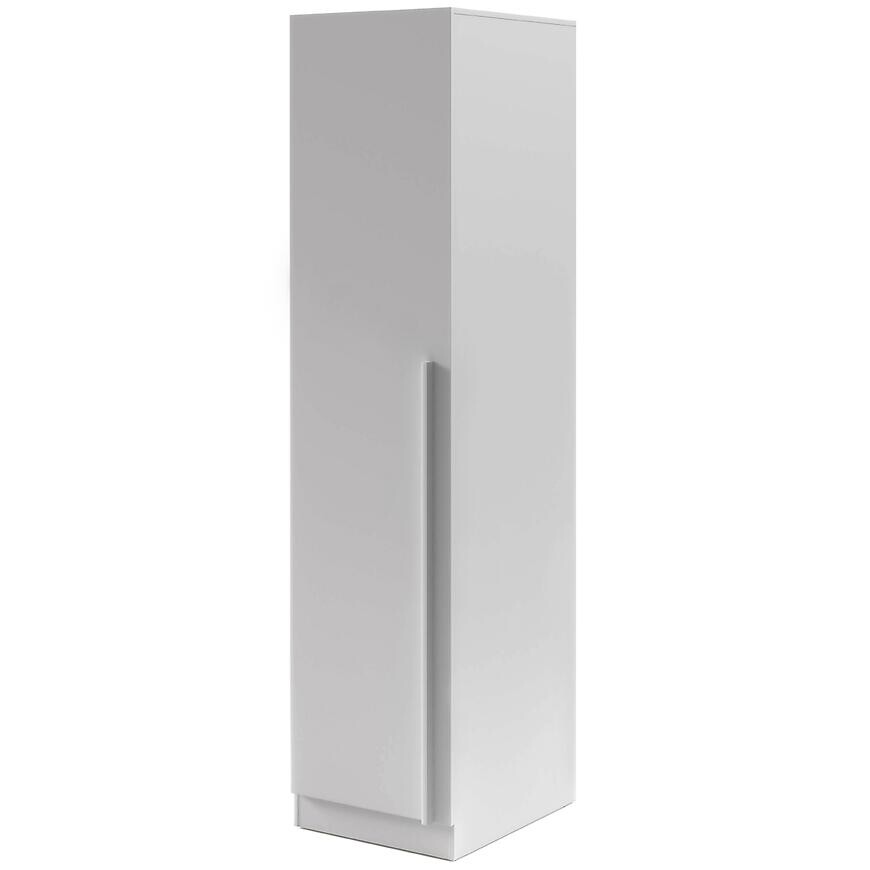 Skriňa Braga 5 (L/P) platinovo sivá