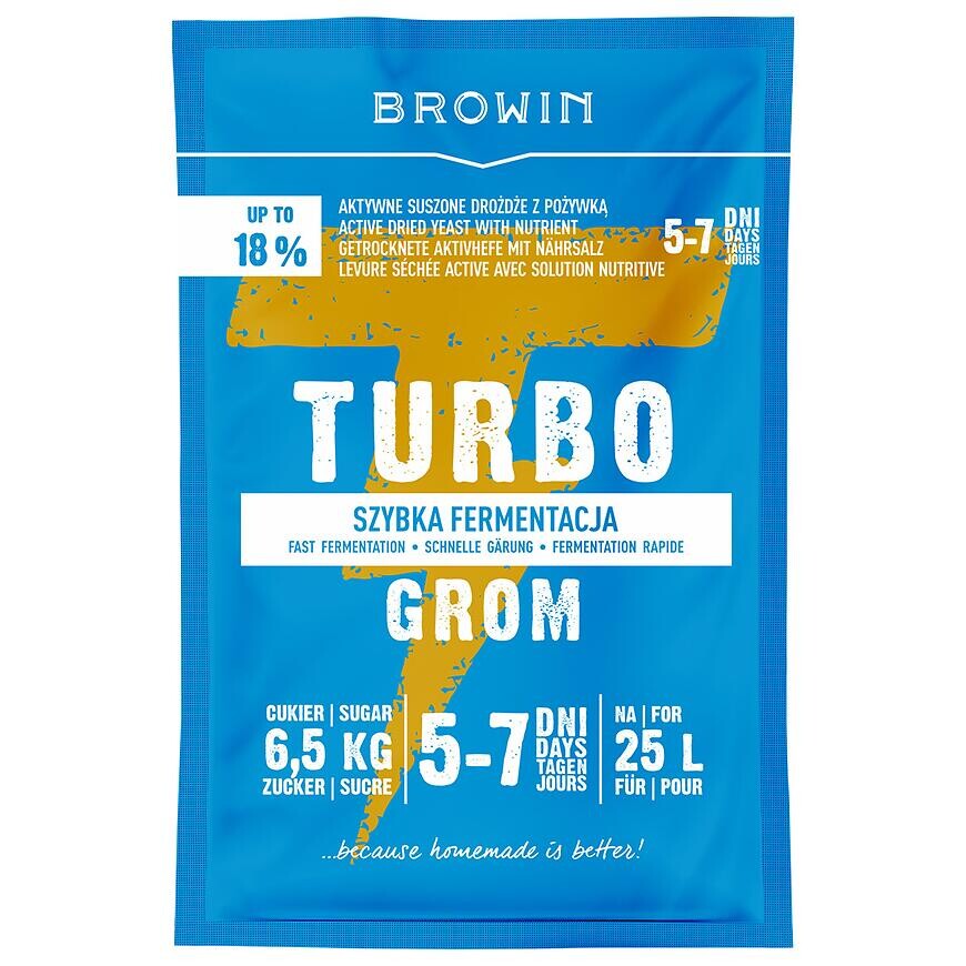 Liehovarnícke kvasnice turbo grom 5-7 dní - 85g