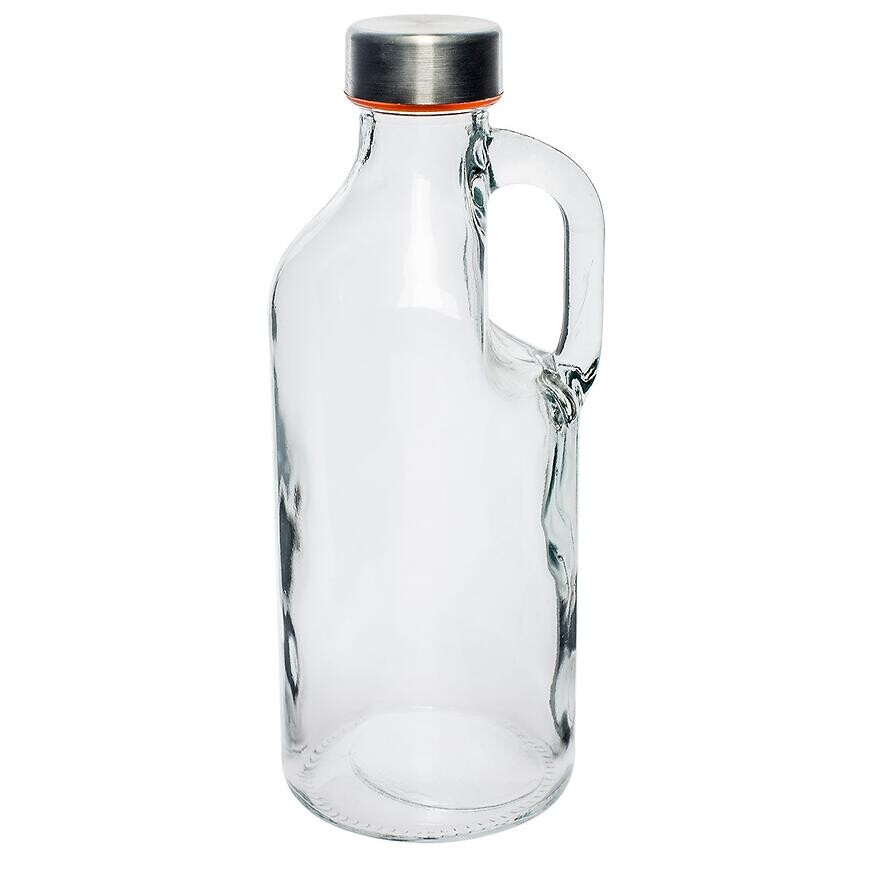 Fľaša samuraj - s uzáverom na závit a úchytom 1l