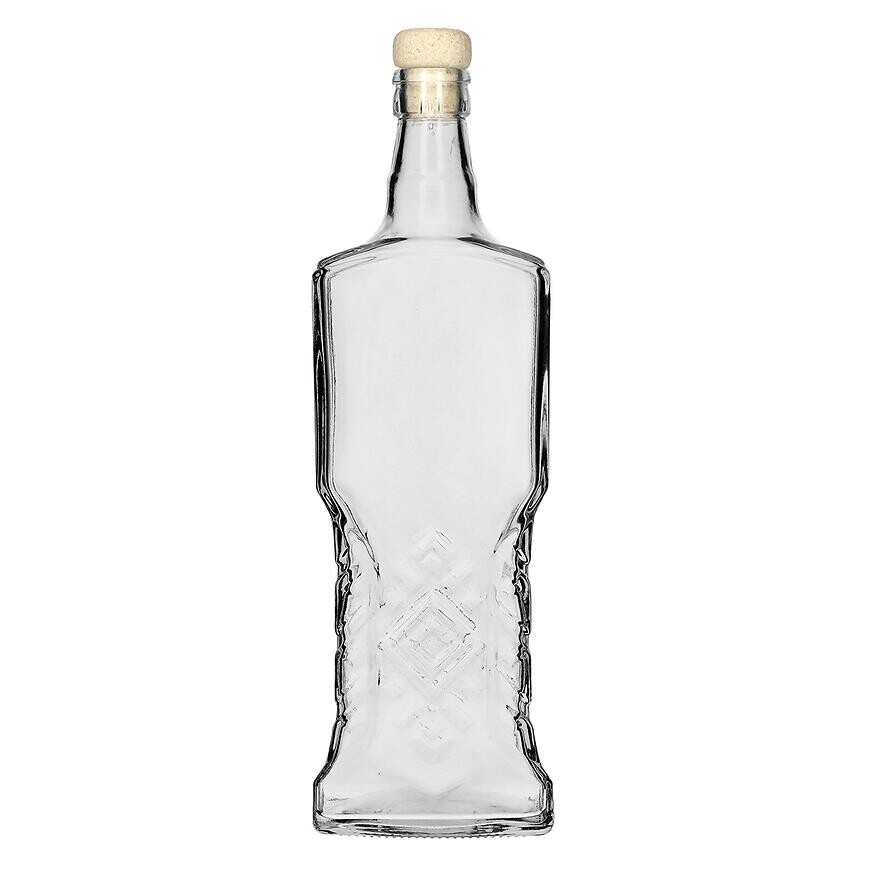 Fľaša ukrajinka 700 ml s korkom