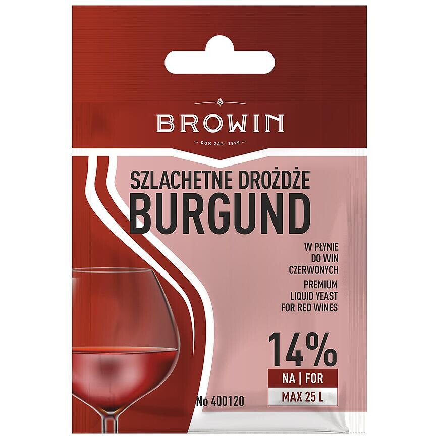 Vínne kvasnice burgund - 20 ml