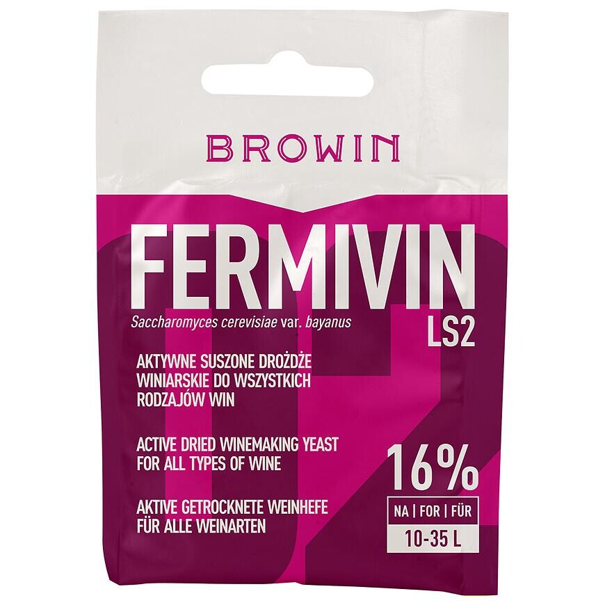 Vínne kvasnice sušené fermivin ls2 - 7g