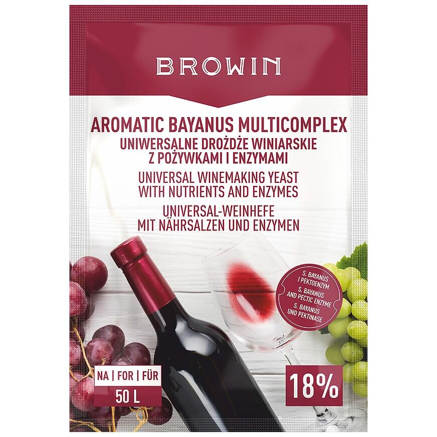 Aromatická štartovacia súprava na víno aromatic Bayanus Complex 40 g