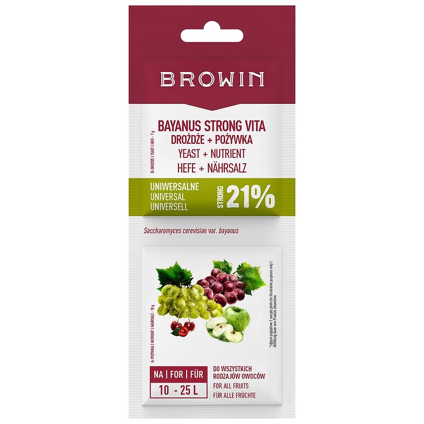 Kvasnice bayanus + výživa univerzálne - 21%