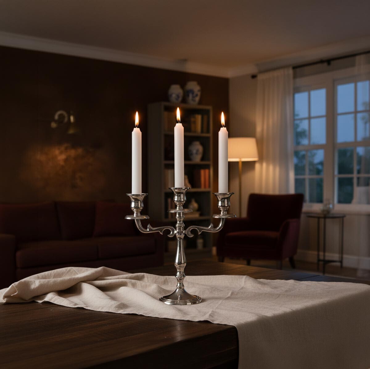 Trojramenný svietnik Varas, 26 cm