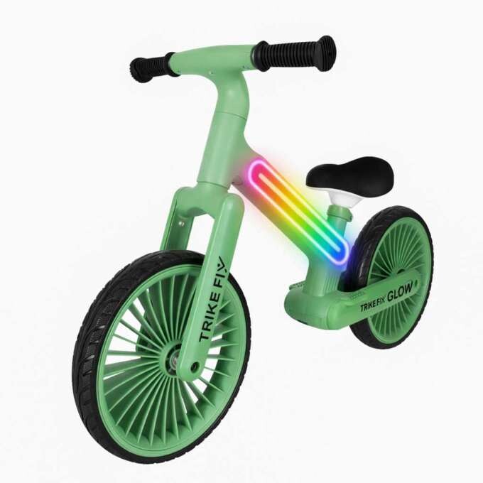 Odrážadlo Trike Fix Glow LED - zelené