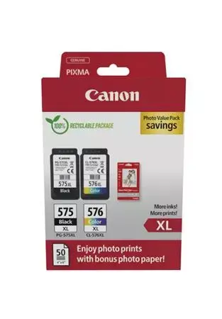 Cartridge Canon PG-575XL + CL576XL (Multipack) - originál