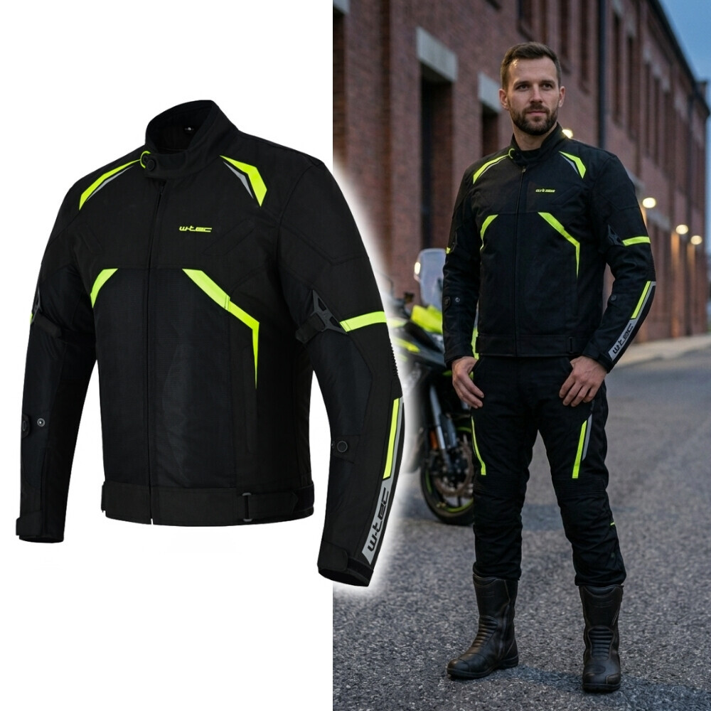 W-TEC Timuco čierna-fluo - S