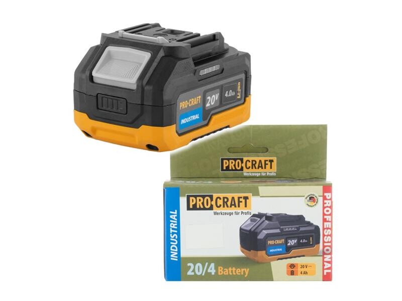 Batéria PROCRAFT Industrial 20V 4000mAh 20/4