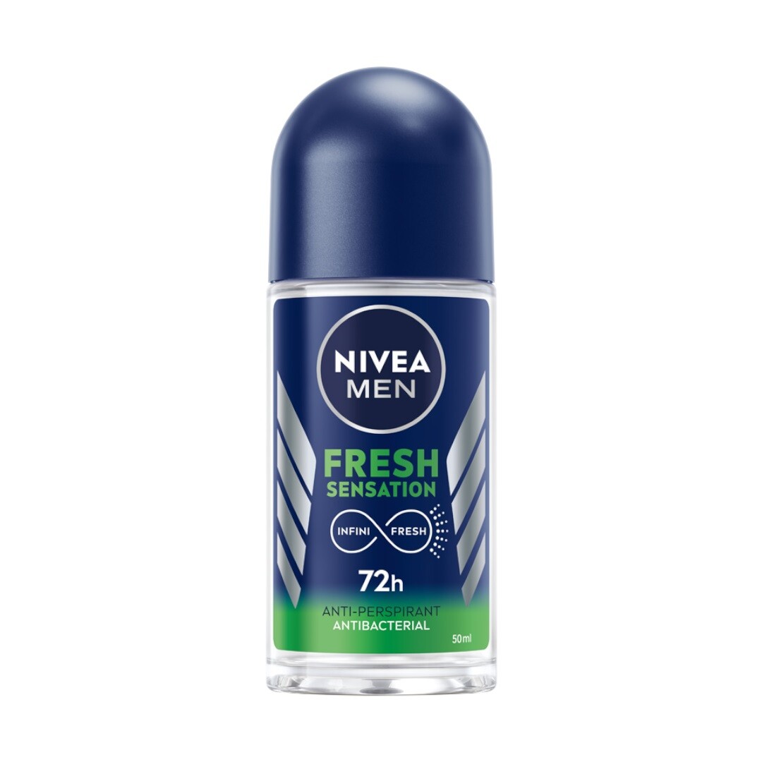 Nivea Men Fresh Sensation  roll-on guľôčkový antiperspirant 50 ml