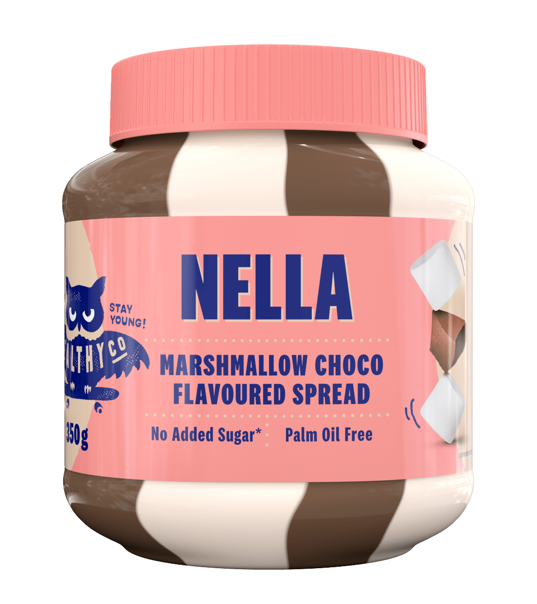 HEALTHYCO Nella marshmallow choco 350 g