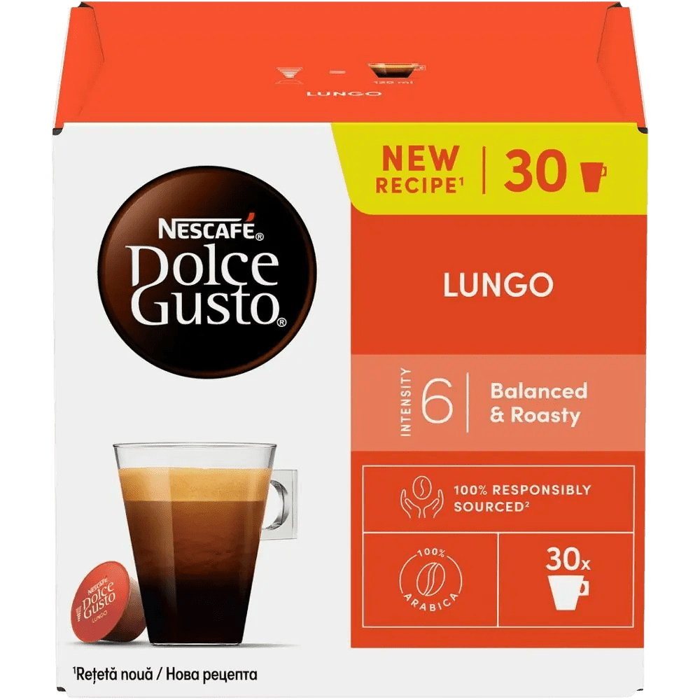 NESCAFÉ Dolce Gusto® Lungo – kávové kapsule 30 ks