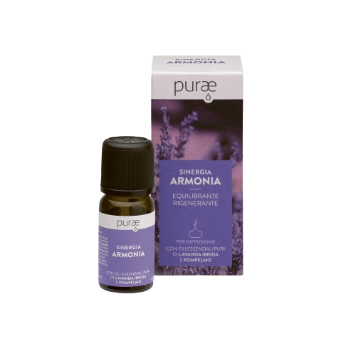 PURAE Sinergie Armonia Harmonie Vyrovnávacia a povzbudzujúca zmes esenciálnych olejov 10 ml