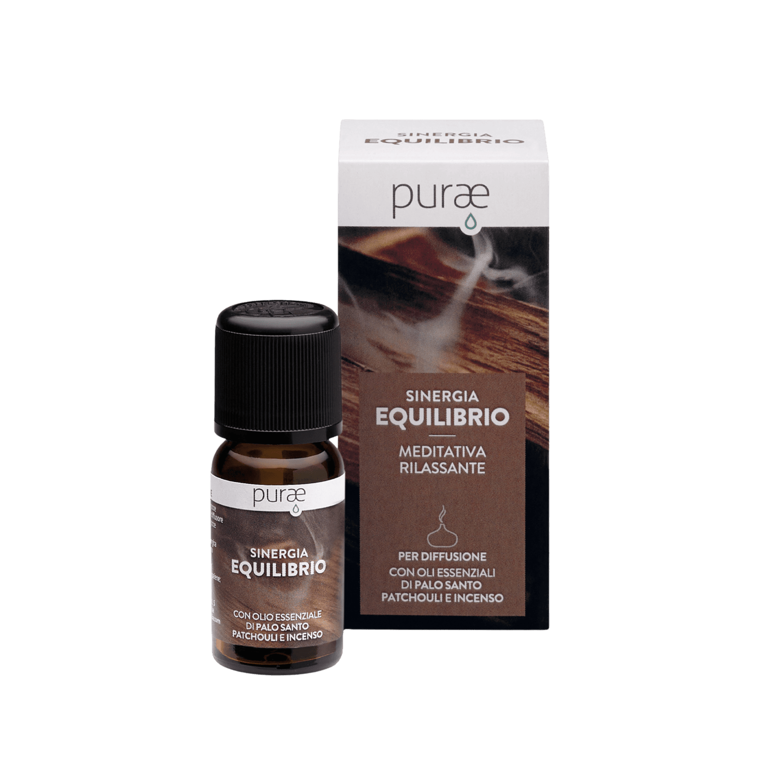 PURAE Purae Equilibrio - Rovnováha mysle - Zmes na uzemnenie a upokojenie mysle 10 ml