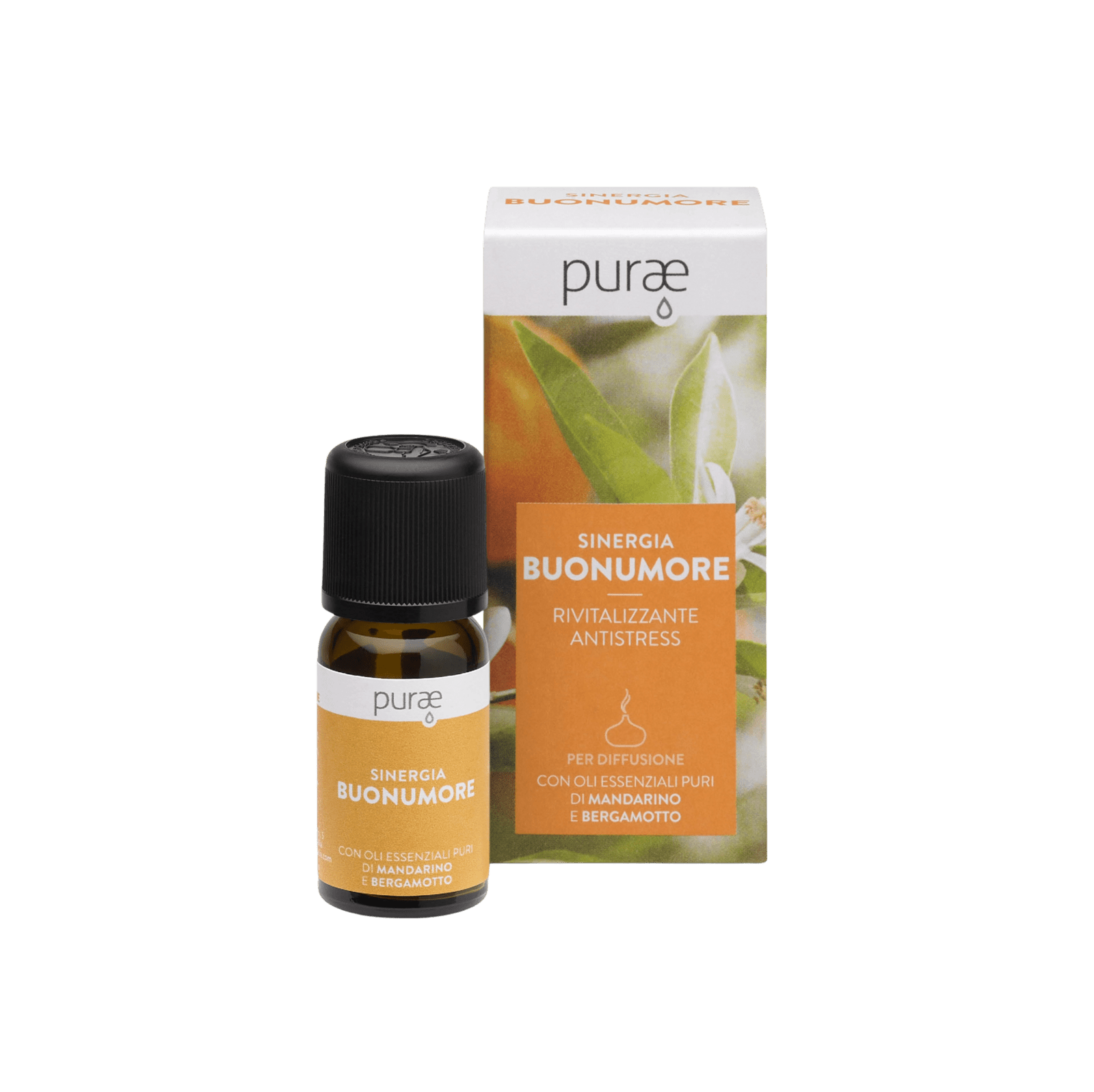 PURAE Dobrá nálada - Revitalizačná a antistresová zmes 10 ml