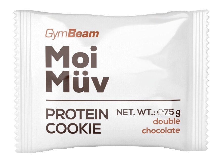 GYMBEAM MoiMüv Protein Cookie dvojitá čokoláda 75 g