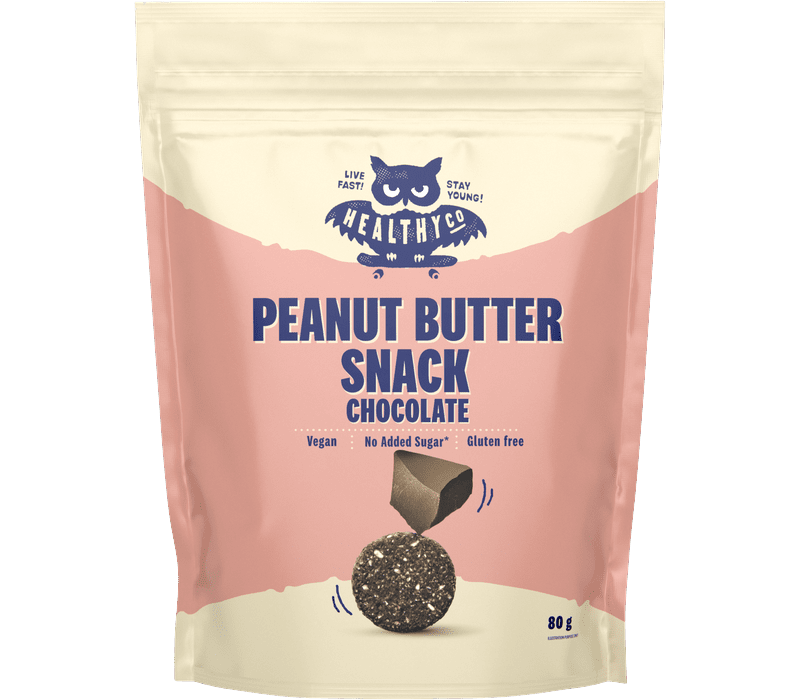 HEALTHYCO Peanut butter snack chocolate 80 g