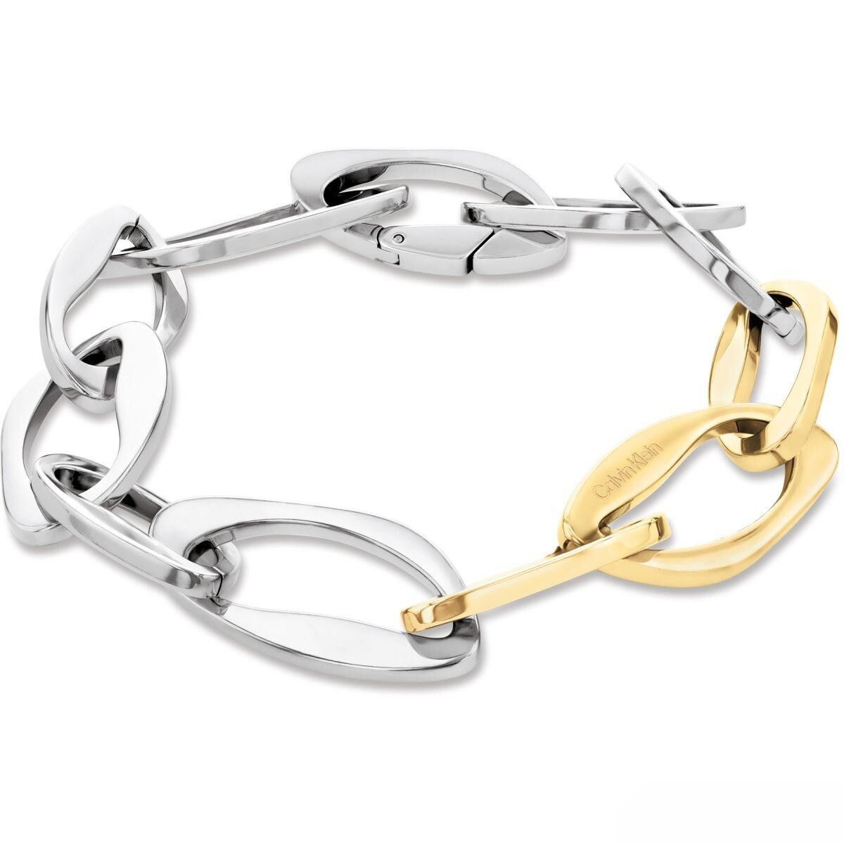 Calvin Klein Výrazný bicolor náramok Harmonious Connection 35000803