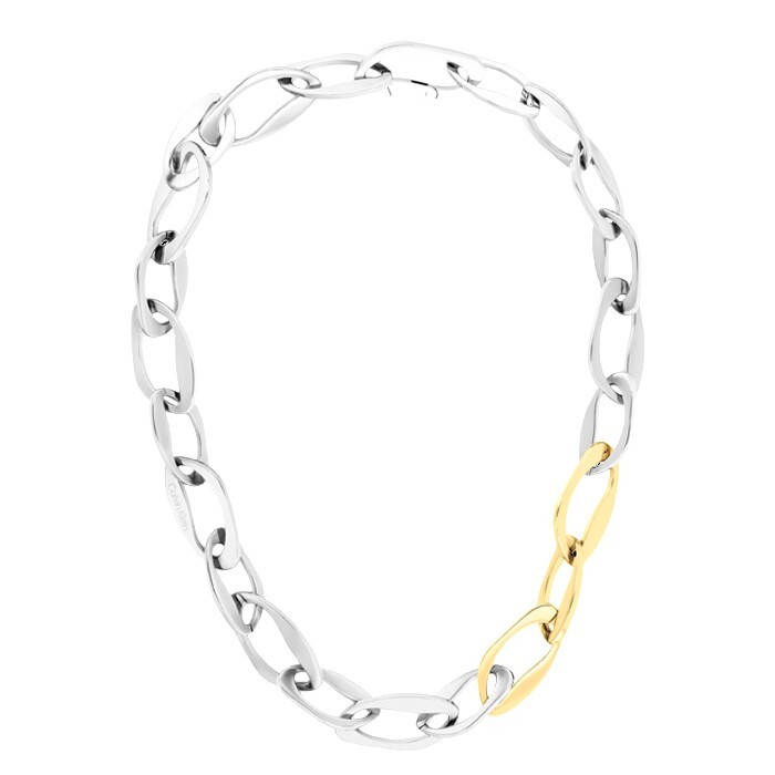 Calvin Klein Masívny bicolor náhrdelník z ocele Harmonious Connection 35000802