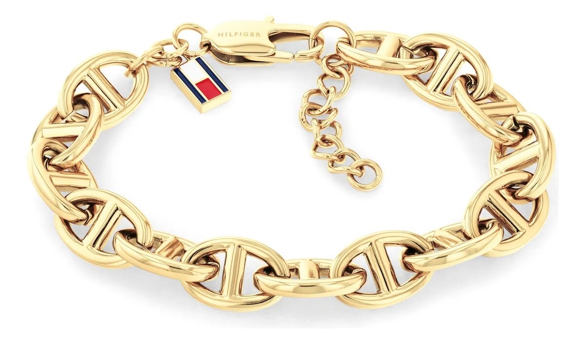 Tommy Hilfiger Výrazný pozlátený náramok Marina 2781018