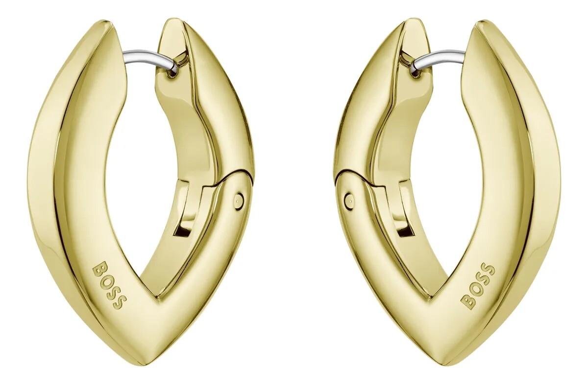 Hugo Boss Módne pozlátené kruhy Fiora 1580823