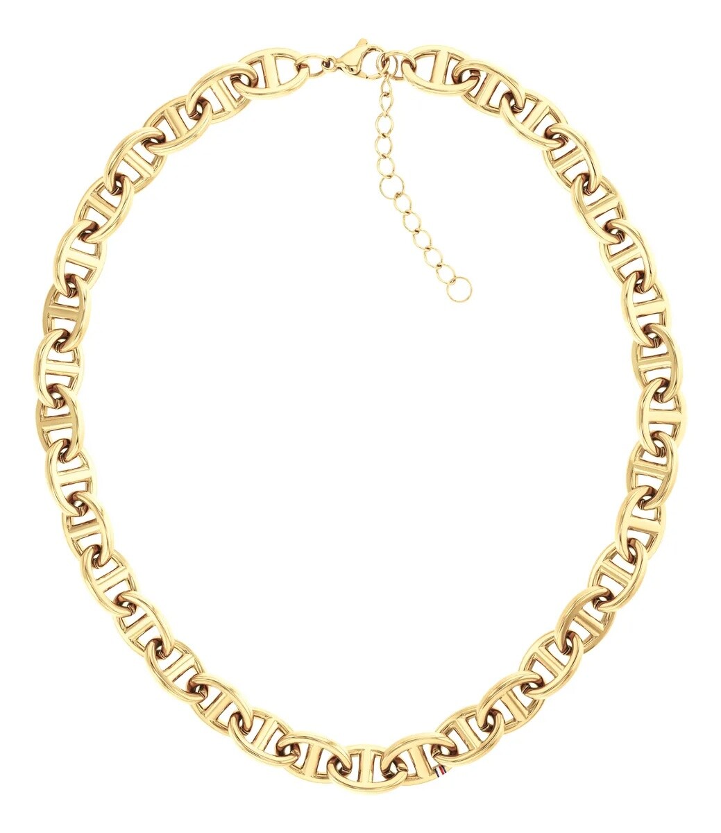 Tommy Hilfiger Očarujúce pozlátený náhrdelník Marina 2781016