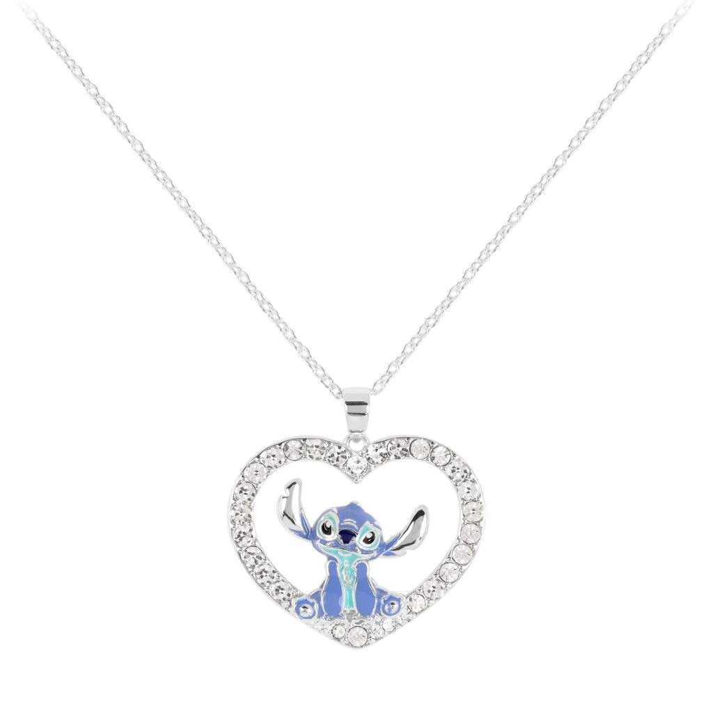 Disney Trblietavý náhrdelník s príveskom srdca Lilo & Stitch CF01306SL-Q.PH